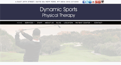 Desktop Screenshot of dynamicsportspt.com
